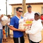 Governo entrega esta semana 7.818 kits de alimentos às vítimas de estiagem - Fotos: Edinah Mary/Inclusão