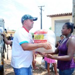 Governo entrega esta semana 7.818 kits de alimentos às vítimas de estiagem - Fotos: Edinah Mary/Inclusão