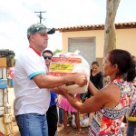 Governo entrega esta semana 7.818 kits de alimentos às vítimas de estiagem - Fotos: Edinah Mary/Inclusão