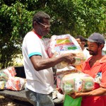 Estado continua entrega de cestas de alimentos a vítimas da seca - Fotos: Edinah Mary/Inclusão