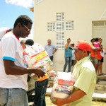 Estado continua entrega de cestas de alimentos a vítimas da seca - Fotos: Edinah Mary/Inclusão