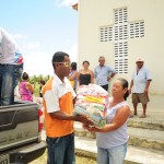 Estado continua entrega de cestas de alimentos a vítimas da seca - Fotos: Edinah Mary/Inclusão