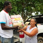 Estado continua entrega de cestas de alimentos a vítimas da seca - Fotos: Edinah Mary/Inclusão