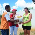 Estado continua entrega de cestas de alimentos a vítimas da seca - Fotos: Edinah Mary/Inclusão