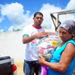 Estado continua entrega de cestas de alimentos a vítimas da seca - Fotos: Edinah Mary/Inclusão