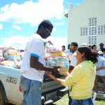 Estado continua entrega de cestas de alimentos a vítimas da seca - Fotos: Edinah Mary/Inclusão