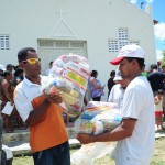 Estado continua entrega de cestas de alimentos a vítimas da seca - Fotos: Edinah Mary/Inclusão