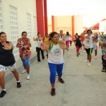 Escola de Esportes oferece aulas de ginástica para comunidade do Santa Maria - Fotos: Edinah Mary/Seides