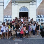 Estudantes mantêm programa de visitação ao Museu da Gente Sergipana - Fotos: Ascom / Banese