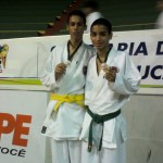 Alunos da rede estadual ganham medalha de ouro no karatê  - Fotos: Juarez Silveira/Seed