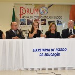 Aberta reunião do Fórum Nacional dos Conselhos Estaduais de Educação  - Fotos: Juarez Silveira/Seed