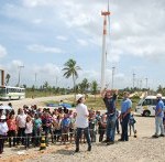 Estudantes de Turismo visitam Parque Eólico de Sergipe - Fotos: Maxwell Corrêa