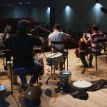 Alunos da rede estadual assistem ao espetáculo Tom Jobim Plural no Teatro Atheneu  - A aluna Vitoria Nunes dos Santos / Fotos: José Santana Filho/Seed