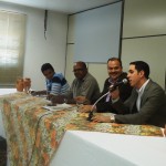 Pescadores artesanais participam de reunião na Secretaria do Trabalho - Fotos: Ascom/Setrab