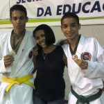 Alunos da rede estadual ganham medalha de ouro no karatê  - Fotos: Juarez Silveira/Seed