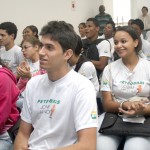 Mais de 200 alunos de escolas públicas participam de encontro sobre saúde   - Fotos: Juarez Silveira/Seed