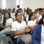 Mais de 200 alunos de escolas públicas participam de encontro sobre saúde   - Fotos: Juarez Silveira/Seed