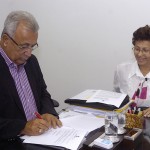 Governo firma acordo para Centro de Atendimento a Mulheres em Itabaiana   - Fotos: Marcelle Cristinne/ASN