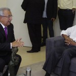 Jackson Barreto recebe o prefeito eleito da capital