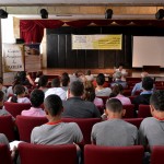 Estudantes de Poço Verde participam da Roda de Leitura  - Cerca de 30 estudantes estiveram presentes na Roda desta terçafeira / Fotos: Ascom/Secult