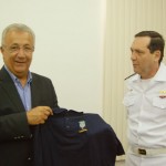Jackson recebe visita de almirante do 2º Distrito Naval - Fotos: Wellington Barreto/ASN
