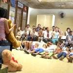 Contação de histórias movimenta o mês das crianças na Biblioteca Infantil - Fotos: Denisson Alves/Secult