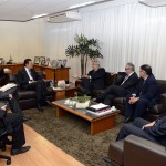 Jackson pede ao ministro Edison Lobão prioridade na instalação de novos poços de petróleo no Estado -
