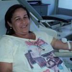 Hemocentro de Sergipe recebe doação de servidores da Emgetis - O doador Francisco Navarro  Fotos: Ascom/FSPH