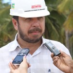 Colocadas as primeiras vigas do piso do novo viaduto do Detran -
