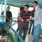 Presidente da Cohidro participa do lançamento Plano Safra da Pesca - Foto: Ascom/Cohidro