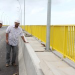 Ponte Gilberto Amado recebe pavimentação asfáltica - Fotos: Mario Sousa / Seinfra