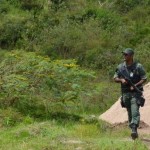 Deso e Pelotão Ambiental flagram extração ilegal de areia na barragem do Poxim  - Fotos: Ascom/Deso