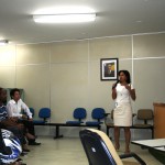 Programa antitabagismo de Sergipe realiza ação na Emgetis   - O diretor presidente da Emgetis
