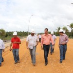 Ponte Gilberto Amado recebe pavimentação asfáltica - Fotos: Mario Sousa / Seinfra
