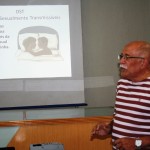 Palestra orienta funcionários da Emgetis sobre prevenção às DSTs - Fotos: Ascom/Emgetis