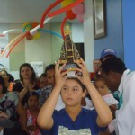 Oncologia comemora dia das crianças com festa e oração - Fotos: Ascom/SES