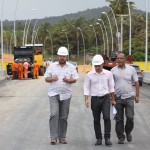 Ponte Gilberto Amado recebe pavimentação asfáltica - Fotos: Mario Sousa / Seinfra