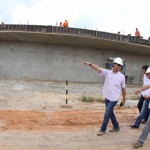 Ponte Gilberto Amado recebe pavimentação asfáltica - Fotos: Mario Sousa / Seinfra