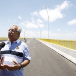 Governador em exercício destaca importância da ponte Gilberto Amado para a integração turística regional - Foto: Marcos Rodrigues/ASN