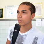 Alunos da rede estadual confiantes em bons resultados nas provas do Enem - Agnaldo Lopes Leite Júnior é aluno do Colégio Estadual Presidente Castelo Branco