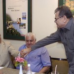 Membros da Aseopp declaram apoio ao Proinveste durante almoço com Jackson Barreto - Fotos: Marcelle Cristinne/ASN