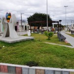 Principal praça de Monte Alegre é revitalizada - Pé de tamarindo foi preservado