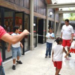 Centro de Criatividade recebe crianças para oficina com material reciclável  - Fotos: Ascom/Secult