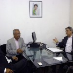 Déda retoma atividades administrativas