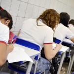 Alunos da 2ª série do ensino médio e do 3° ano do curso normal participaram de Simuladão  - Fotos: Eugênio Barreto/Seed