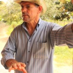 pera e caqui em Sergipe - O agricultor João Pacheco / Fotos: Felipe Coringa