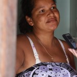 Moradores da Maloca comemoram restauração de Espaço Cultural - A moradora Maria Creuza
