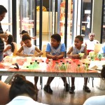 Centro de Criatividade recebe crianças para oficina com material reciclável  - Fotos: Ascom/Secult