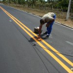 Governo revitaliza sinalização de rodovias no litoral Sul -