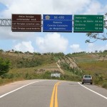 Governo revitaliza sinalização de rodovias no litoral Sul -